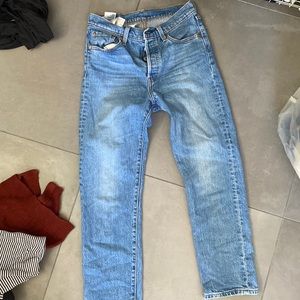 Classic Levi’s 501s. Premium jeans in EUC